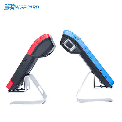 NEW Arrival Handheld Android Wireless POS Terminal With Printer NFC Barcode Scanner & Fingerprint