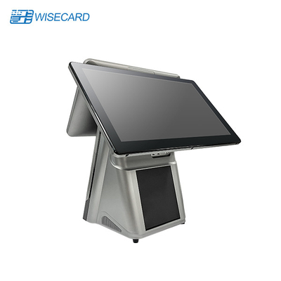 Wireless Desktop Dual Touch Screen POS Machine RK3399 Processor Wins / Android OS
