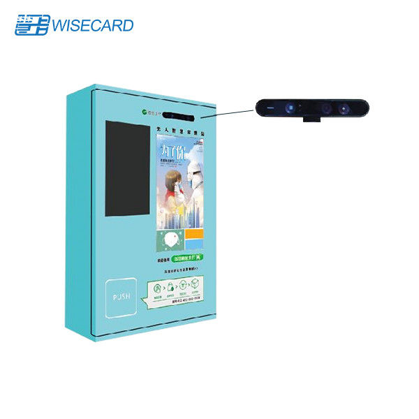 Light Blue Mask Desktop Self Service Vending Kiosk