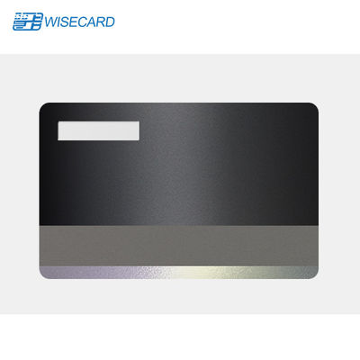 Stylish Metal RFID NFC Chip Business Smart Card 13.56Mhz Frequency