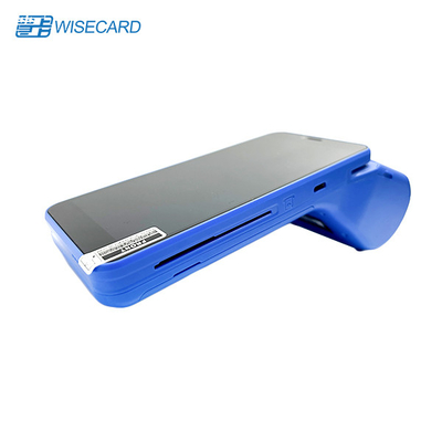 Dahili 58*40mm Termal Yazıcı ve Parmak izi doğrulama ile EMV Android POS Terminal