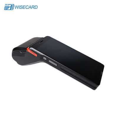 Parmak izi tarayıcı ve WiFi / 4G bağlantısı ile dokunmatik POS terminali