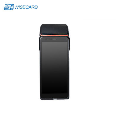 Biometrik doğrulama parmak izi 5000mAh 3.8V Lityum-ion pil ve NFC ile Android POS terminali