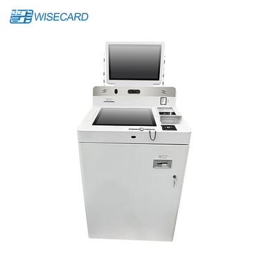 Wisecard dokunmatik ekranlı ve kart çıkaran akıllı banka makinesi