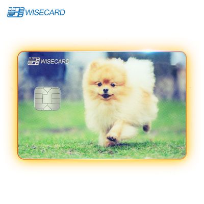 Edge Glow ve NFC ile özel LED Üyelik Kartları