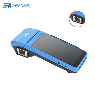 Parmak İzi Okuyucu Akıllı POS Terminali, Yazıcılı Taşınabilir POS Makinesi