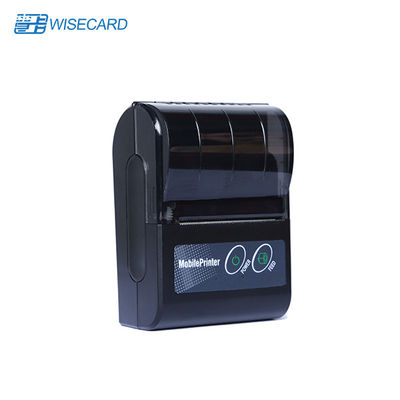 RS232 Mini Fatura Termal Makbuz Yazıcısı 90mm/Sn USB Şarj