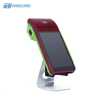 Parmak İzi Android Mobil Pos Terminali WCT-S8 Nfc Gps Pos ile Taşınabilir Piyango Pos Terminali Makinesi