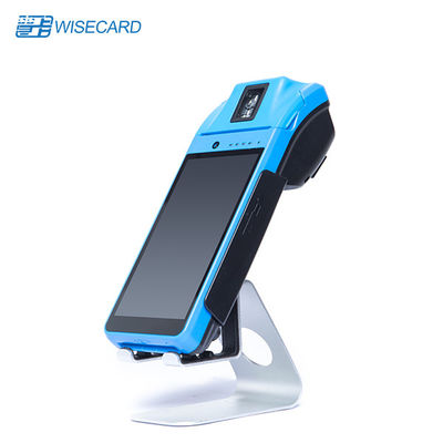 Yazıcı ile 5.5 inç El Pos Makinesi Android 7.0 Sistem 4G Dokunmatik Ekran Mobil Pos Terminali