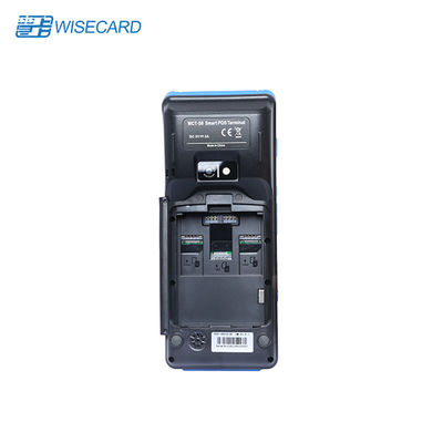 Yazıcı Parmak İzi Barkod Tarayıcı ile Elde Taşınabilir Taşınabilir NFC Okuyucu POS Terminali