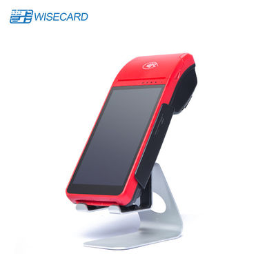 Entegre barkod tarayıcılı 4G mobil POS sistemi WCT-S8 Elde Taşınabilir Android 7.0 Pos Terminali