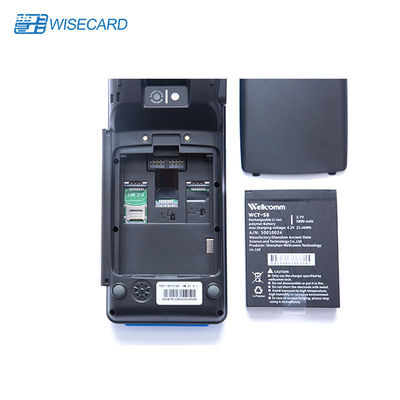 NFC 13.56MHz MTK MT8735 El POS Makinesi 5.5 İnç POS Termal Yazıcı