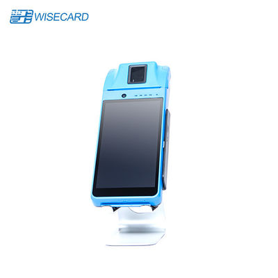 Biyometrik 4 PSAM Dokunmatik Ekran POS Terminali 16GB EMMC TDS CDMA
