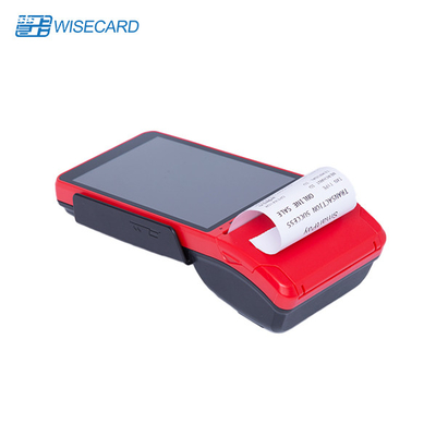 UPTS 2.0 Sağlam Pda Android POS Terminali 4 PSAM, QR Barkod Tarayıcılı
