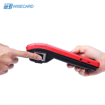 4 PSAM 5800mAh Mobil Kart Ödeme Terminali Kablosuz CDMA TDS NFC