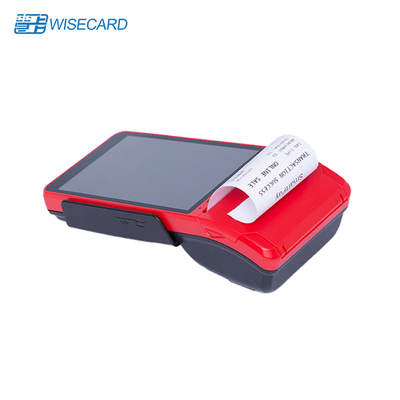 CDMA GPRS Android Pos Terminali ISO18092 NFC Kablosuz 4G 4 PSAM