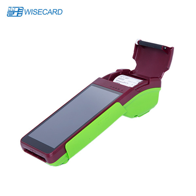 PCI bluetooth Akıllı Pos Terminali Scarlett Green 80mm Yazıcı 5800mAh