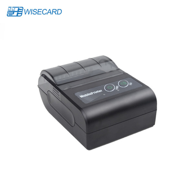 2000mAh Termal Makbuz Yazıcısı Şarj Edilebilir Lityum PDF417 USB Şarj