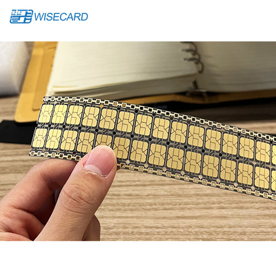 Çift Arayüz 6PIN Gümüş / Altın EMV Standart Ödeme Çipi 32bit CPU Çekirdeği EEPROM Belleği