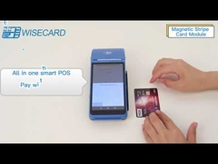 WCT-S8 5M Piksel FBI Süpermarket Pos Terminali 4 PSAM Android Mobil Pos