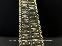 10.62*8.0mm 32-Bit Güvenli CPU EEPROM Bellek EMV Çipi